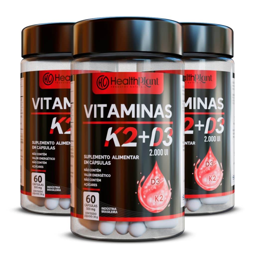 Vitamina K2 (Menaquinona) Vitamina D3 (Colecalciferol)