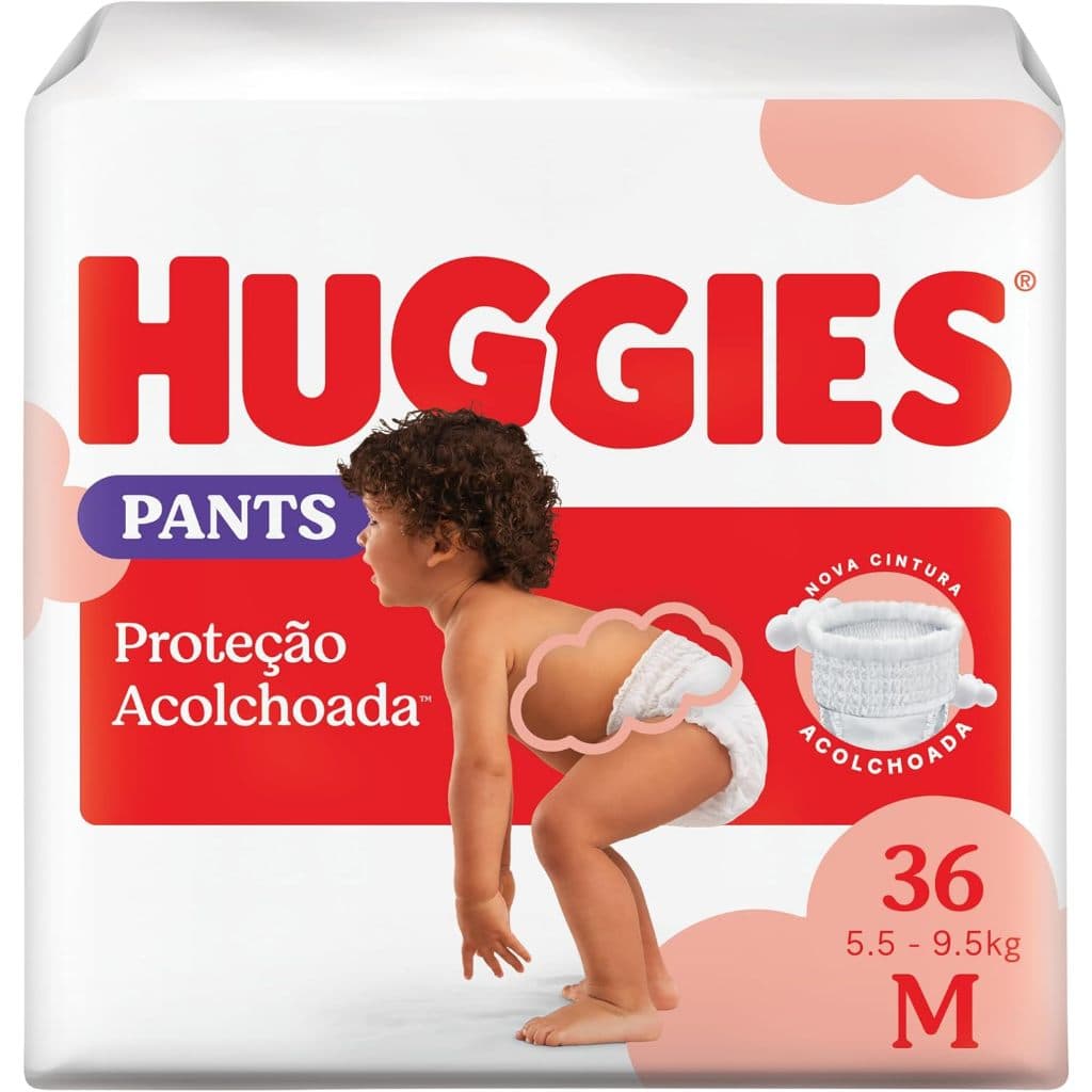 Fralda Roupinha Infantil Huggies Supreme Care M de 36 Unidades