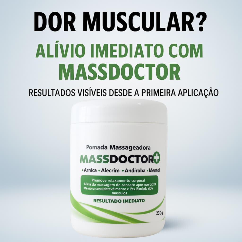Gel Massageador Pomada Massageadora Dores Musculares Arnica Mentol