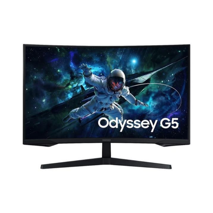Monitor Samsung LS32CG552ELMZD Gamer Odyssey G5 32" 2K 165Hz Preto