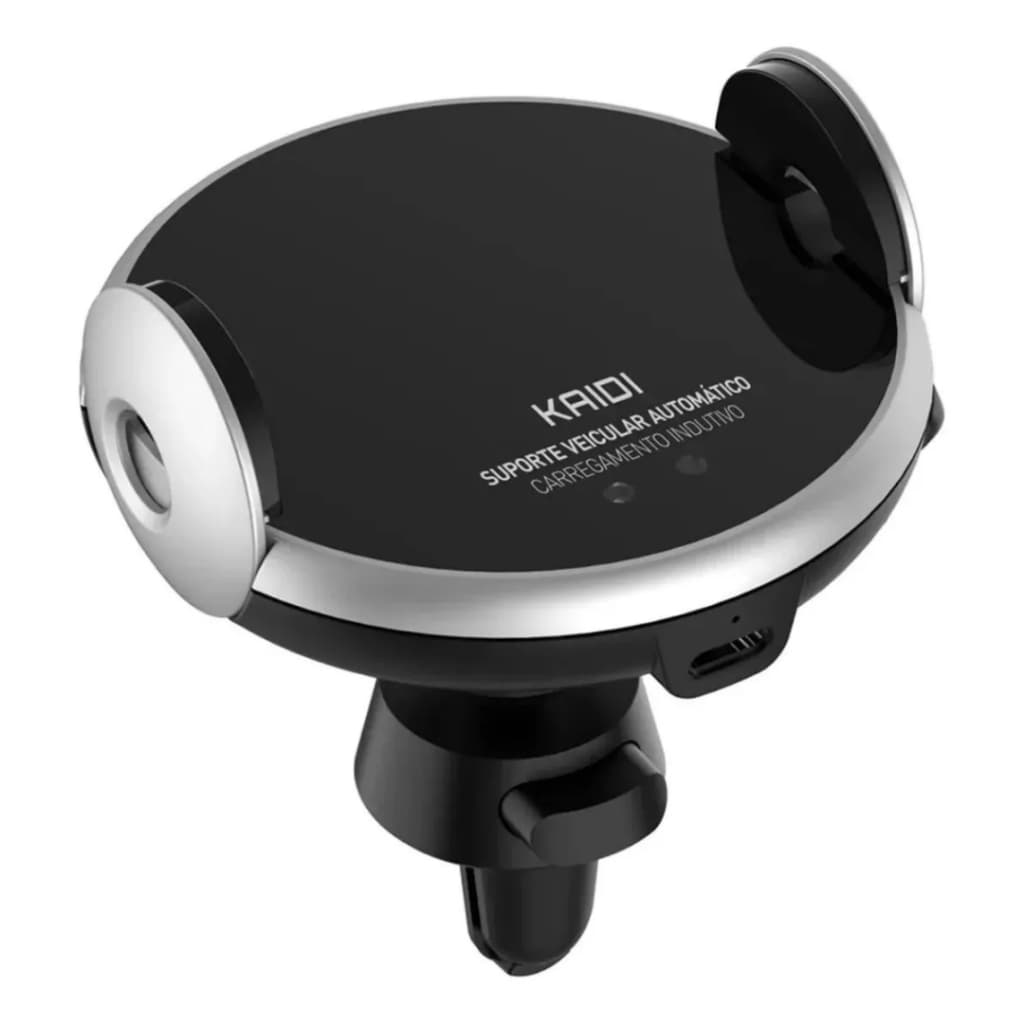 Suporte Veicular P/ Celular Com Carregador Por Indução