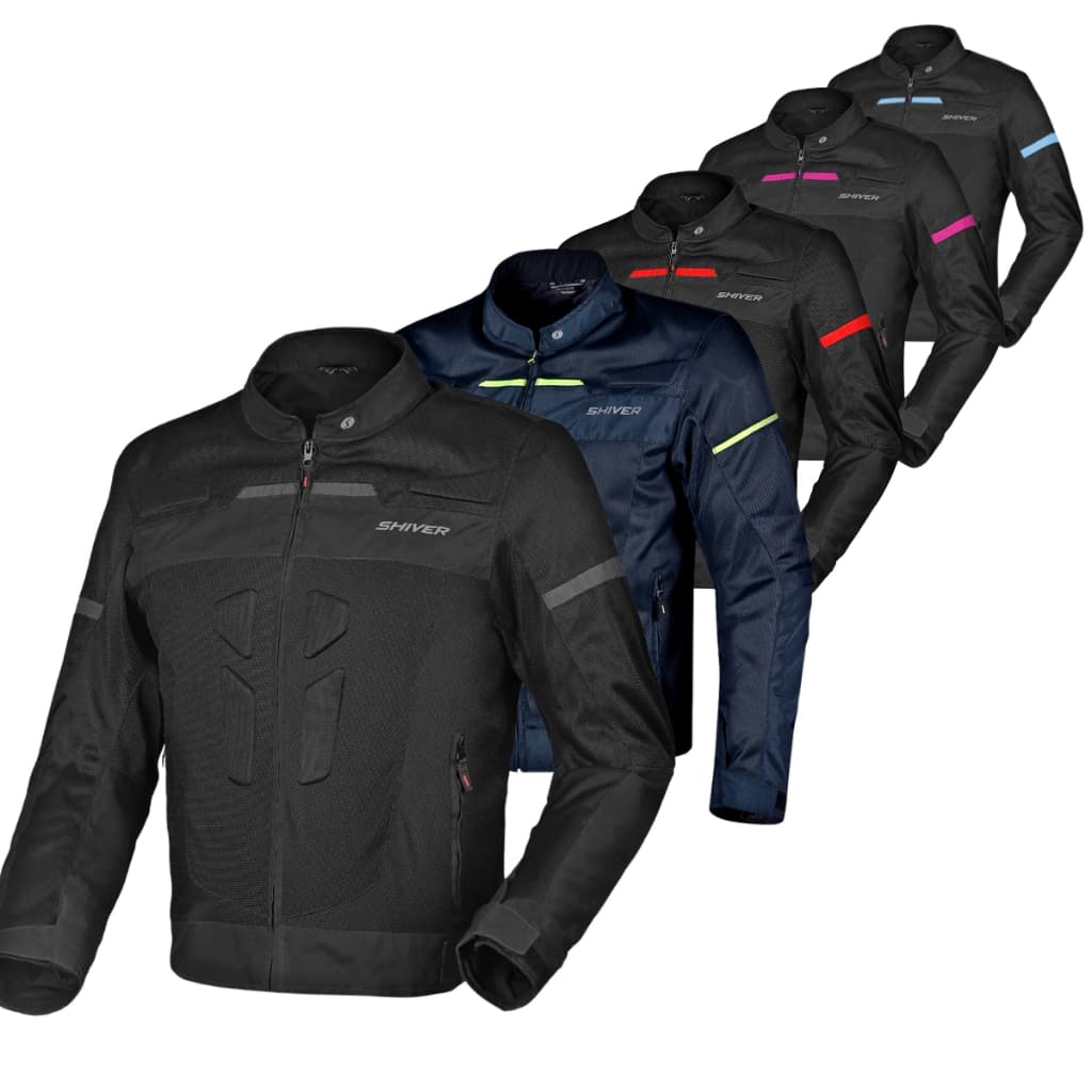 Jaqueta Motociclista Motoqueiro Motoboy Shiver Vent Masculina ou Feminina com proteção