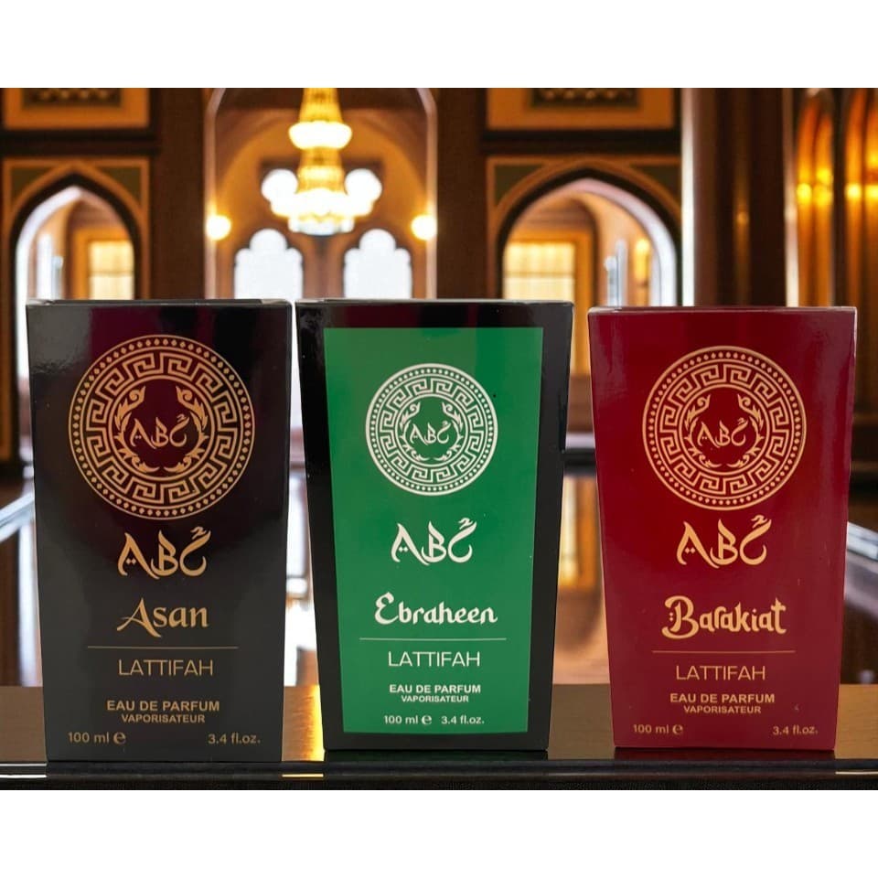 Kit 3 Perfumes masulinos arabe masculino importado 100 ML
