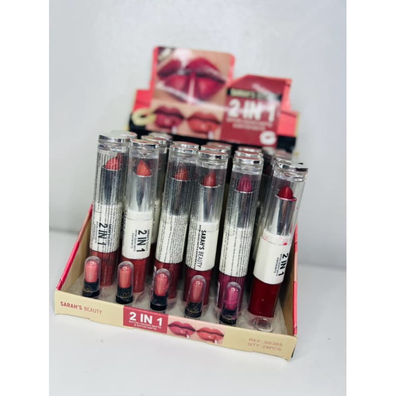 💄 Batom Líquido Matte & Batom 2 em 1 Matte – Sarah’s Beauty