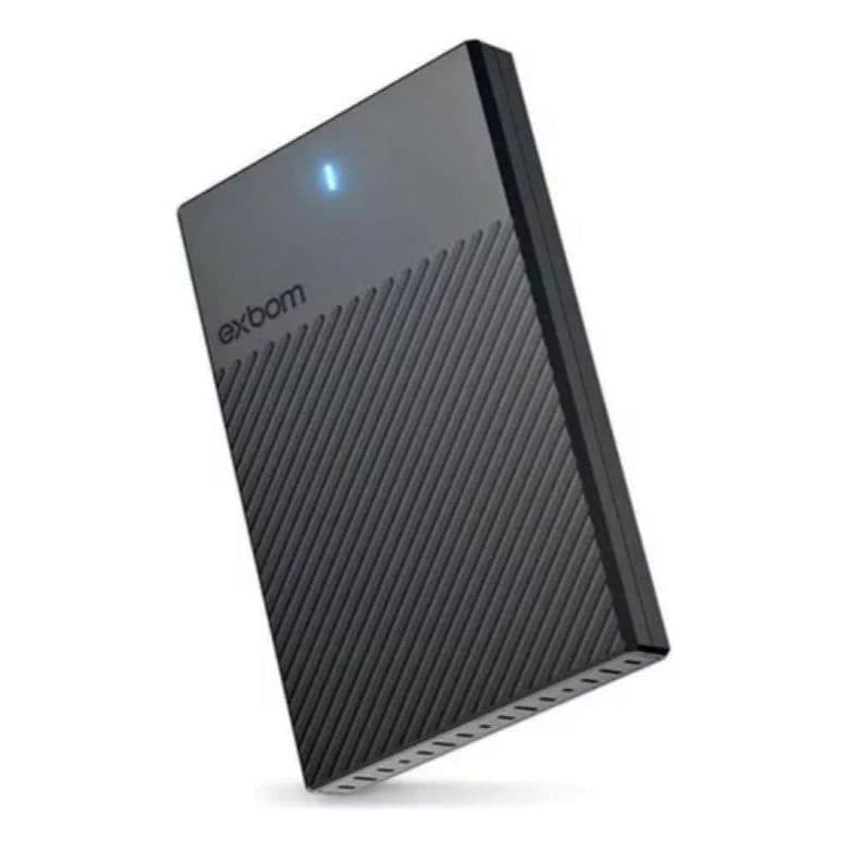 Case Externo Para HD SSD Sata III 2.5" até 5TB Usb 3.0 Compatível Com Hd de Notebook e SSD 2.5"