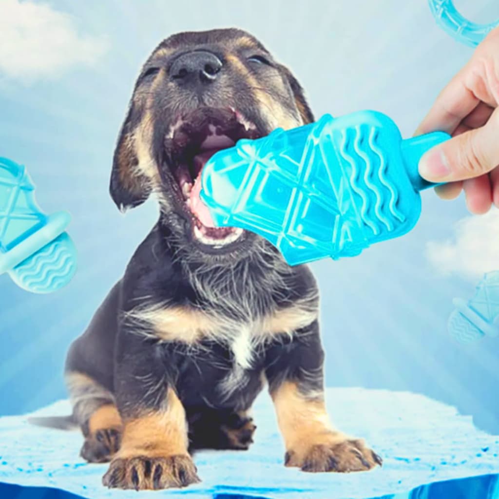 Mordedor Brinquedo Pet Cães Cachorro Sorvete Gelado Refresca