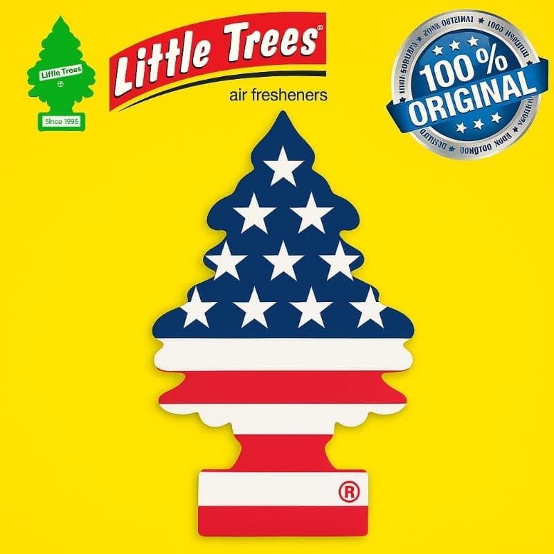 Kit 3 Aromatizantes Little Trees Original - Cheirinho Aromatizador Carros e Ambientes