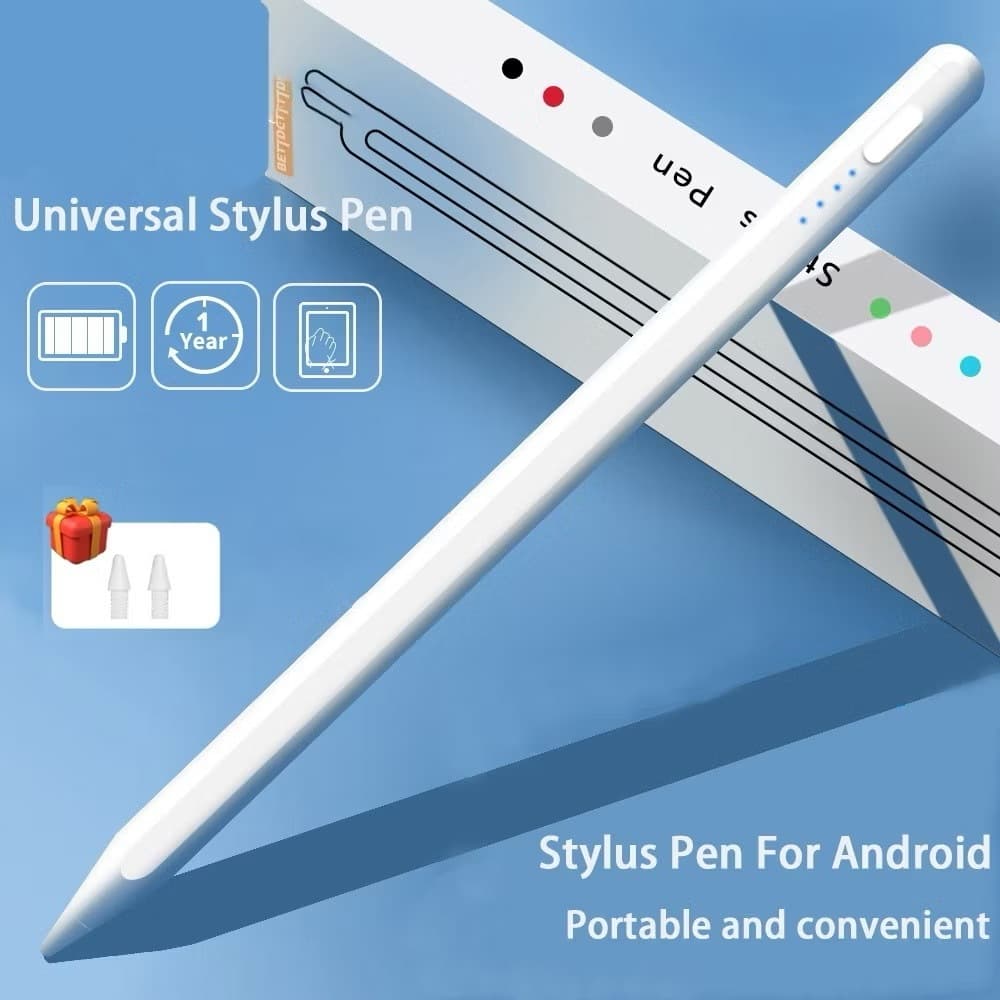 Caneta Stylus Universal Para Android/iOS-Lápis Capacitivo Tablet Com Tela De Toque De 3 EM 1