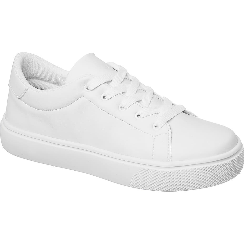 Tênis Branco Feminino Casual Confortável Naty Shoes Macio Estiloso Caminhada Academia Dia a Dia