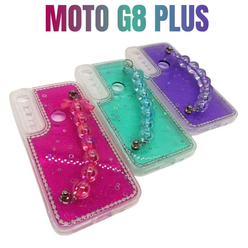 Capa Capinha de celular compatível com Moto G8 Plus Salva Celular Glow