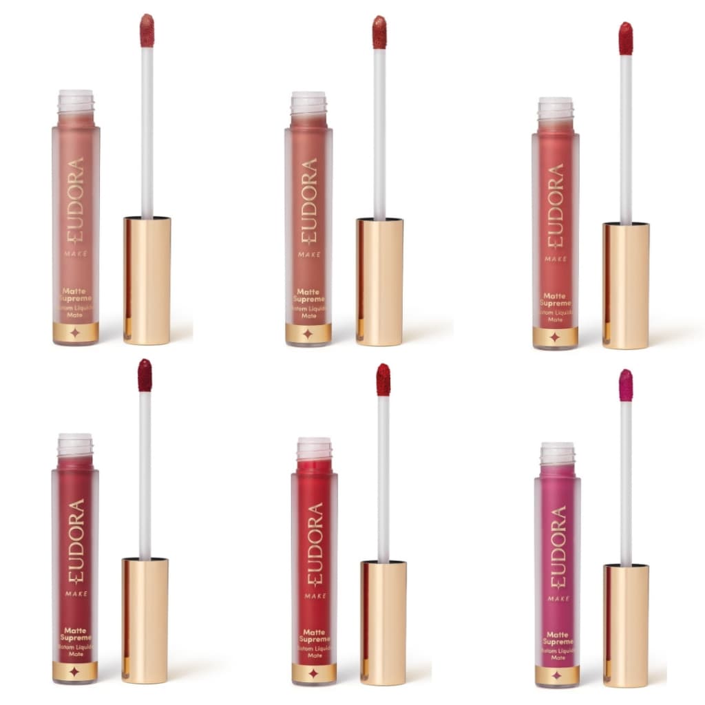 Eudora - Batom líquido matte Supreme super pigmentação 4ml (Lançamento)
