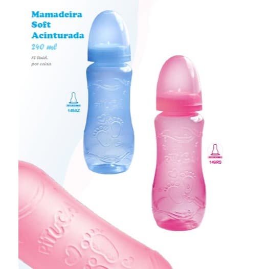 Mamadeira soft Acinturada bico ortodôntico