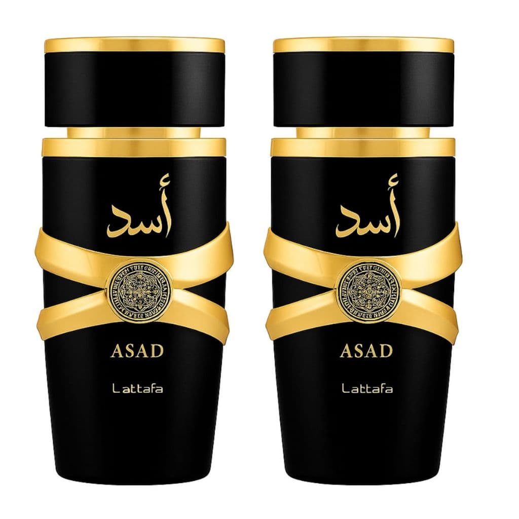 Kit até 02 Perfume Masculino Asad Lattafa 100ml Tradicional Importado Arabe Fixação Prolongada