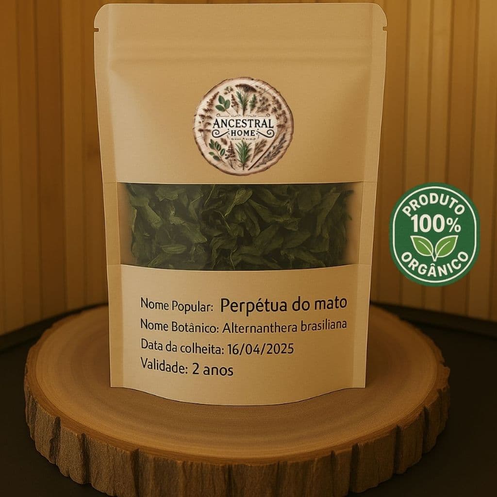 Chá de Perpétua do Mato Orgânico - Alternanthera brasiliana 10g