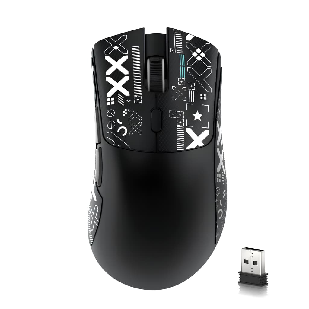 Mouse Attack Shark R1 Gamer Paw331 De Alta Precisão - C/nfe Mouse sem fio Bluetooth R1 Attack shark