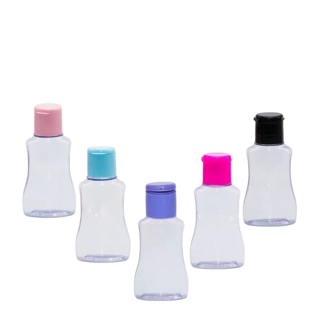 20 Frascos 30 Ml Vazio  Hidratante Shampoo Álcool Gel Lembrancinha  - Tampa FlipTop
