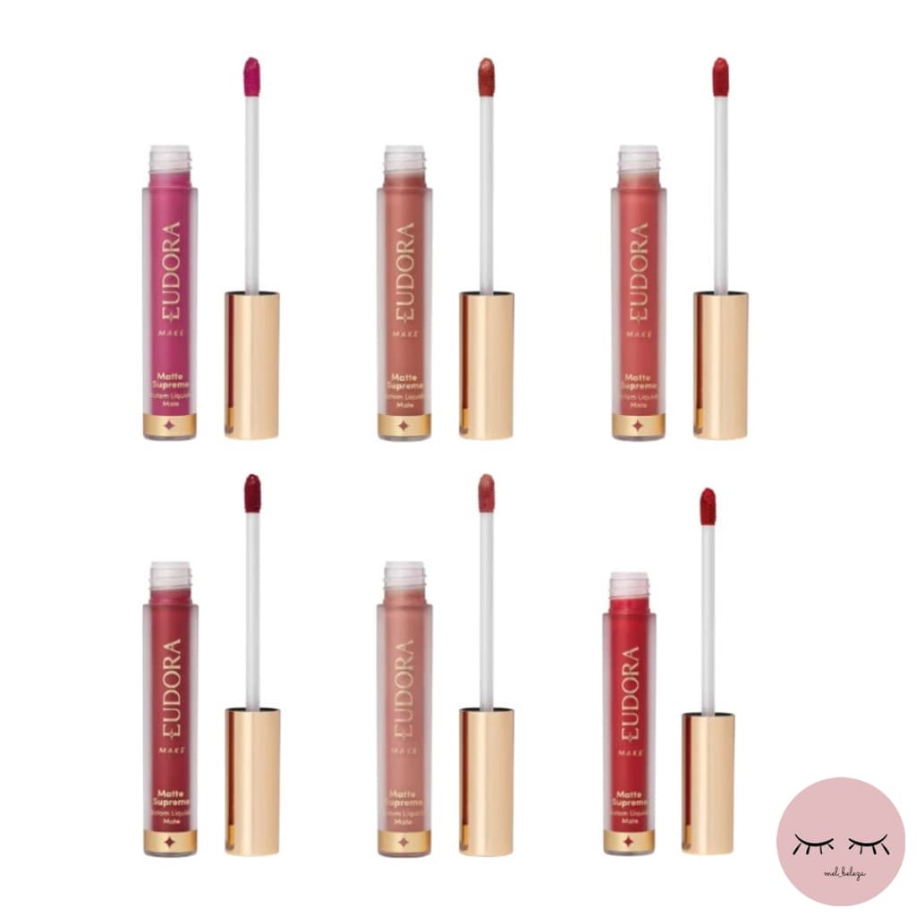 Eudora Make Batom Líquido Matte Supreme 4,0ml - Lançamento - Escolha sua Cor