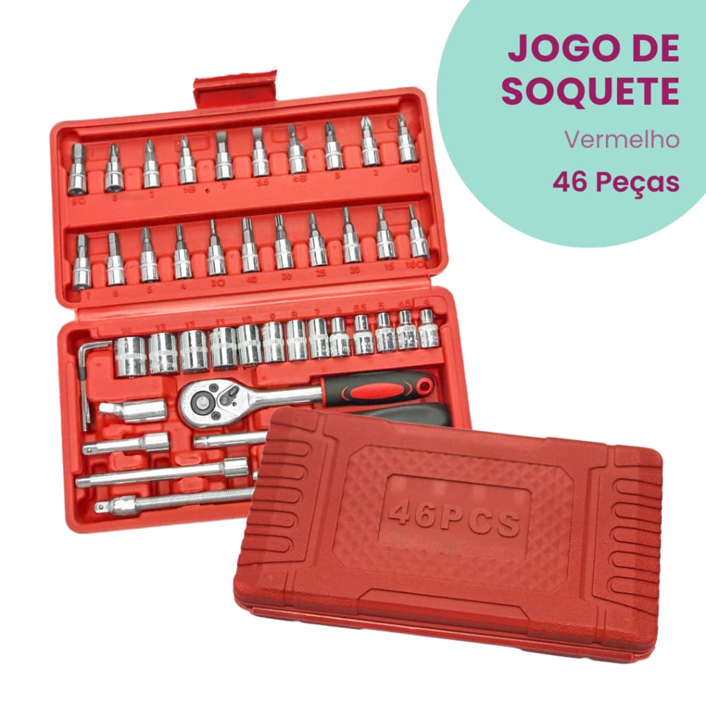 Jogo de Chaves Catraca Soquete e Chave Allen - Completo