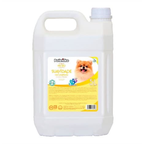 SHAMPOO NEUTRO PETBRILHO 5L PARA CÃES BANHO TOSA
