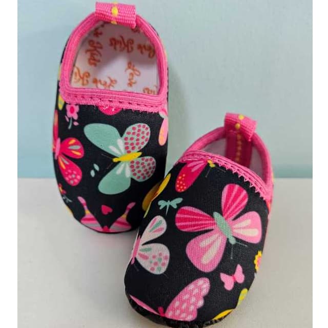 Pantufa Calce Fácil Bebê Antiderrapante  Confortável Leve Estampado