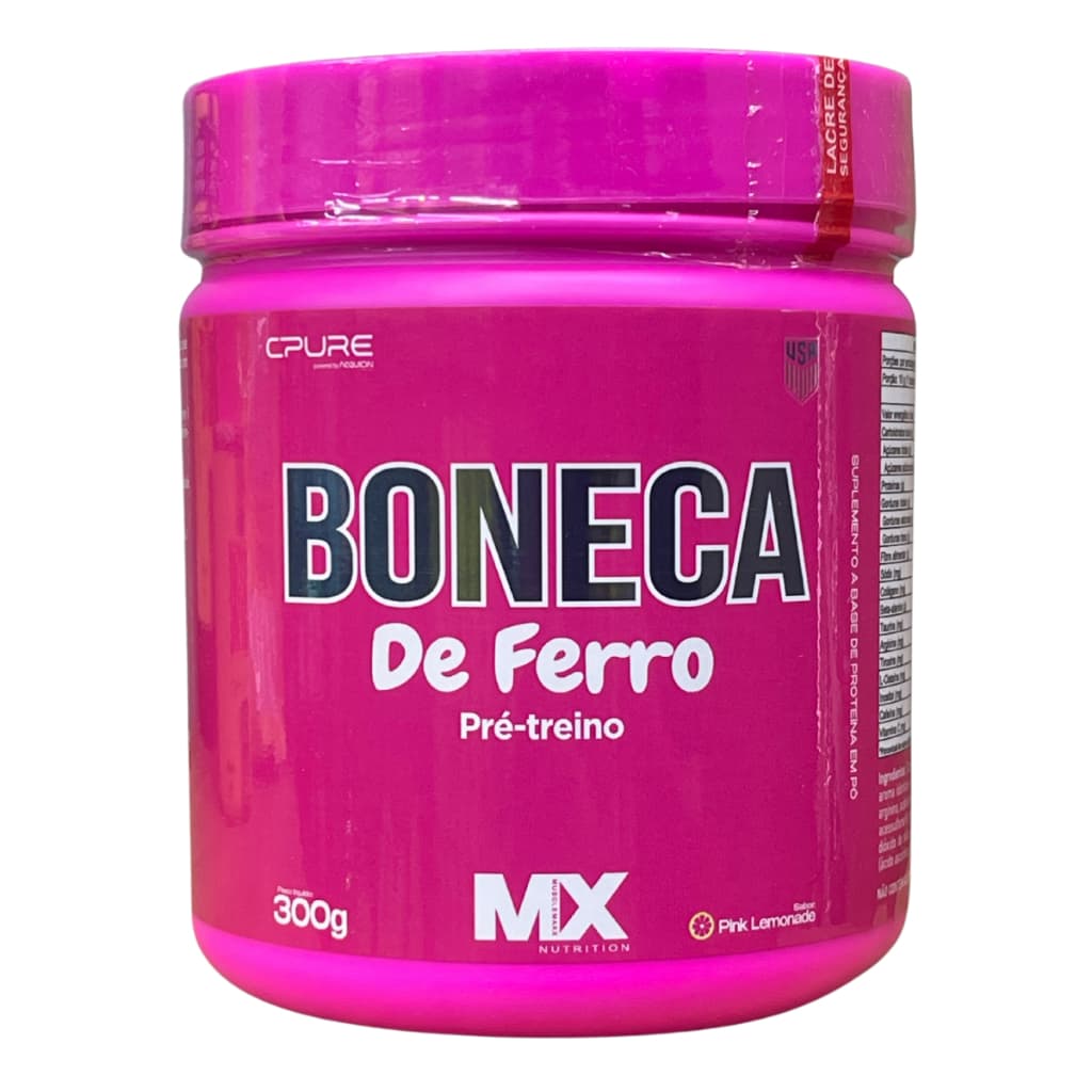 Suplemento Alimentar Pré-treino Boneca de Ferro 300g - Divas Bumbum Plus