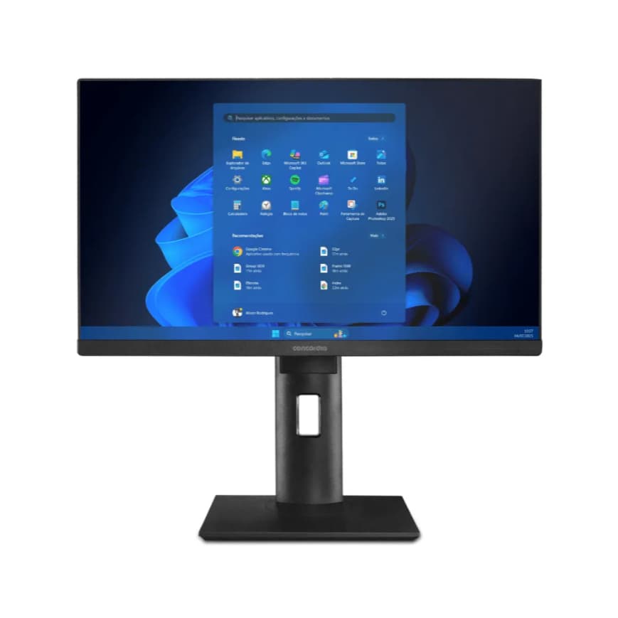 Computador All In One Concórdia Core i7 10700 8GB DDR4 SSD 512GB 23.8''Full Hd Webcam Windows 11 Pro