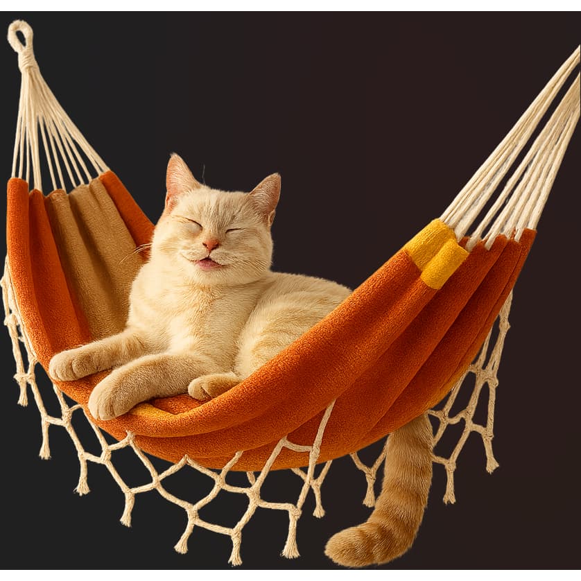 Rede de descanso para gatos caminha de pet com diversas cores