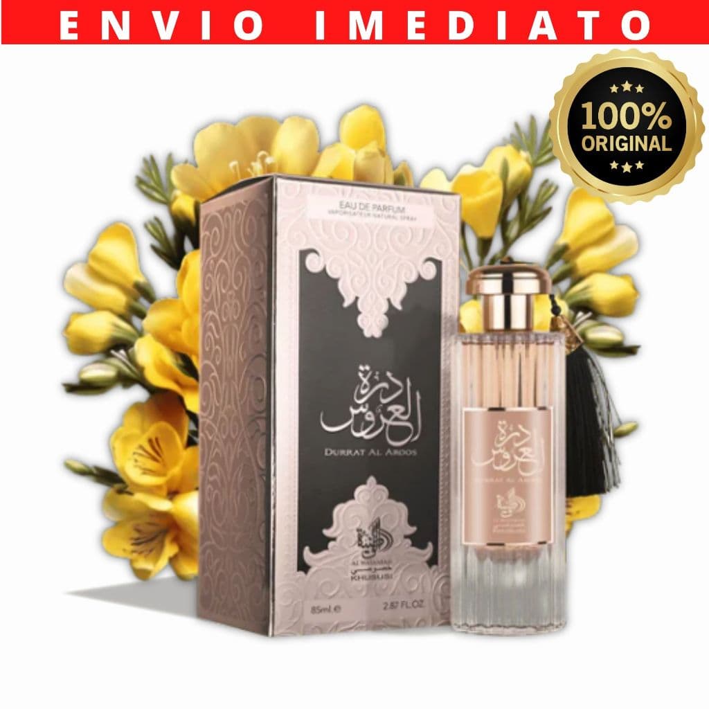 Durrat Al Aroos Al Wataniah 85ml – Perfume Árabe Feminino Importado e Sofisticado