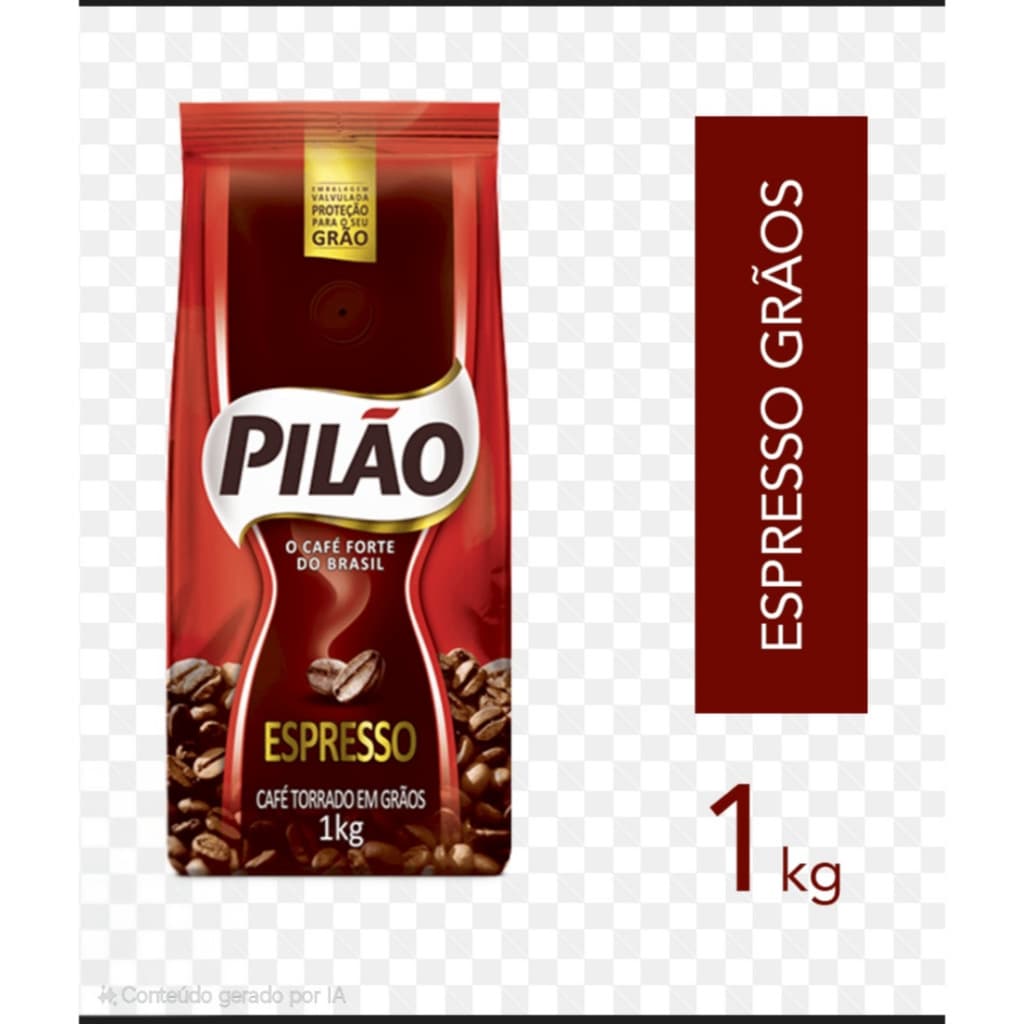 Cafe Pilao Em Grao Espresso 1kg