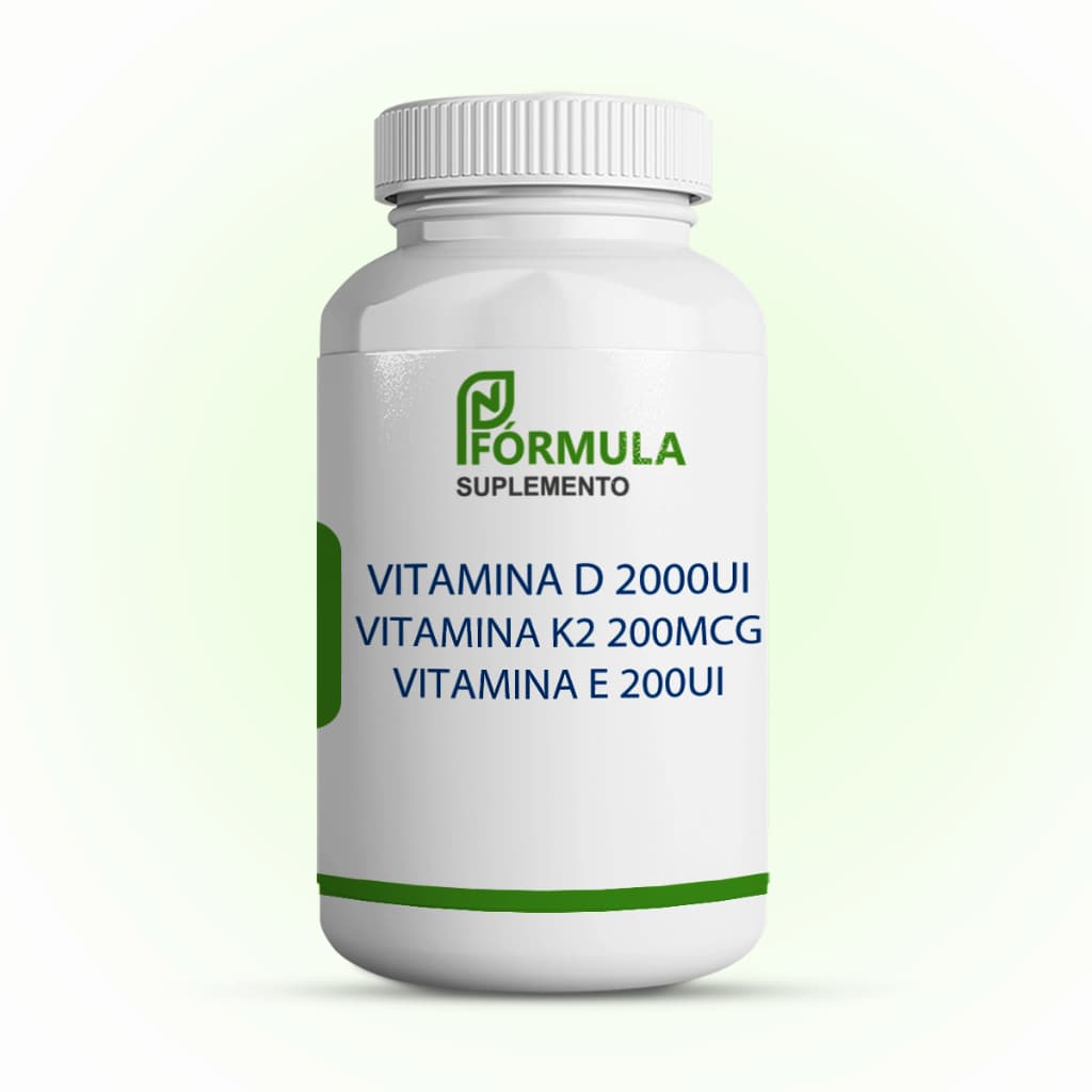 VItamina D+Vitamina k2+Vitamina E 120 capsulas