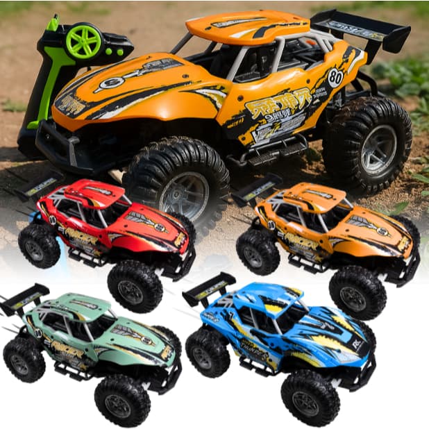 Carrinho Controle Remoto 4x4 Recarregável Off Road Jeep Rally Drift Com Luz LED Bateria Inclusa - Jeep Rally 4x4