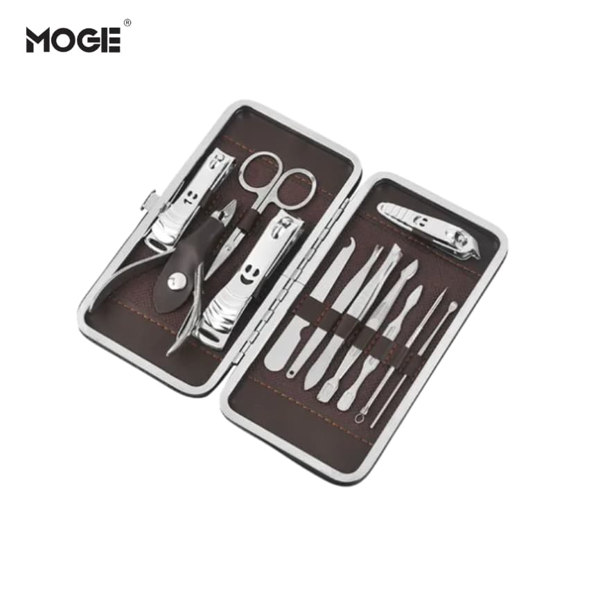 Kit Manicure Pedicure Completo | Cortador de Unha + Estojo Portátil