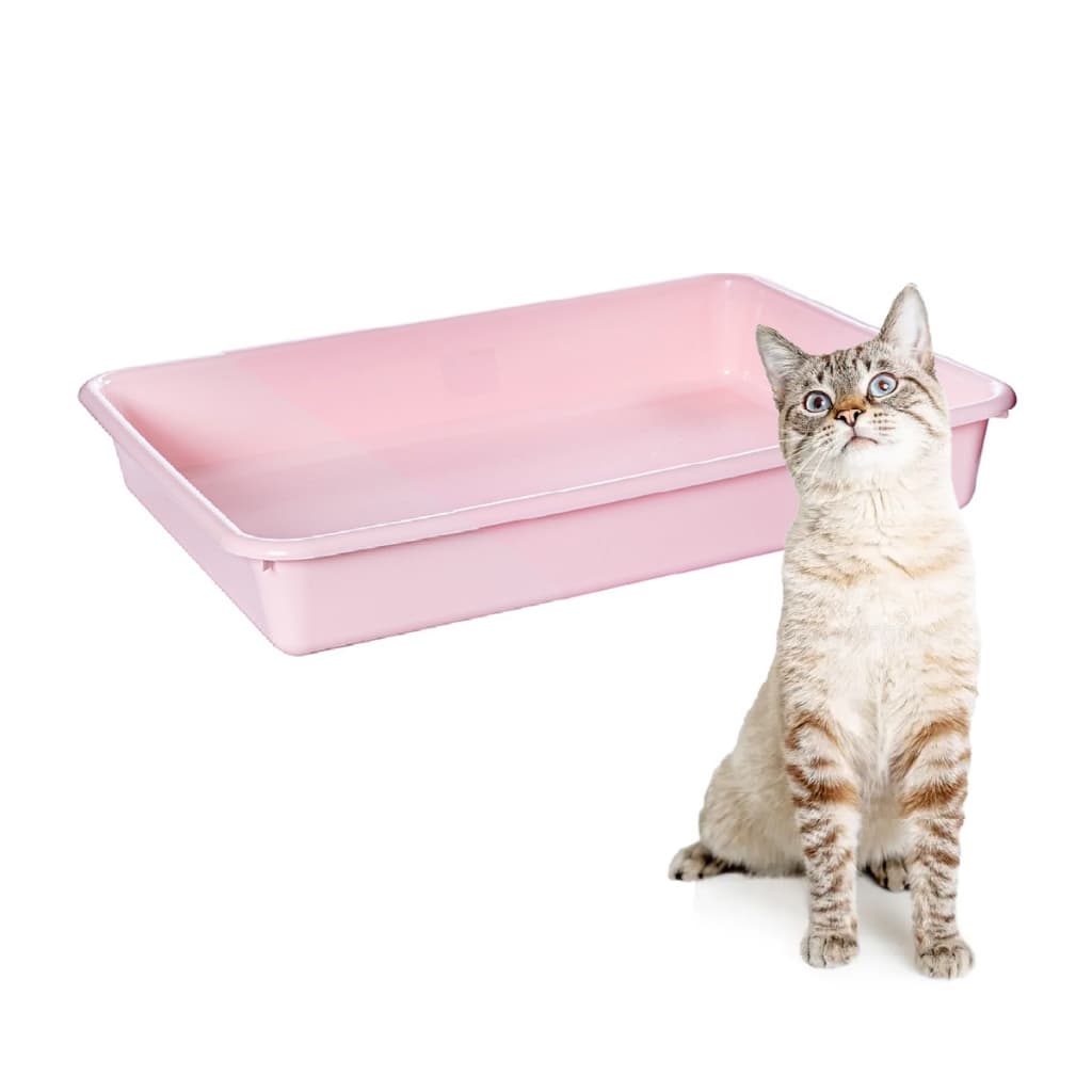 Caixa De Areia Bandeja Sanitária Gatos Pet Higiênica