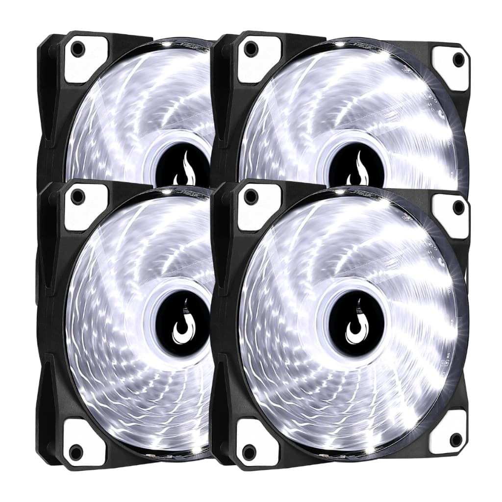 Kit Cooler Fan Led Rise Mode Wind Led 120mm 3pin + Molex