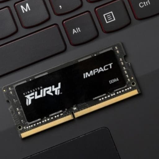 Memória RAM Para Notebook ddr4 32gb 3200Mhz CL20 32gb  Kingston Fury impact kf432s20lb/32 Gamer note