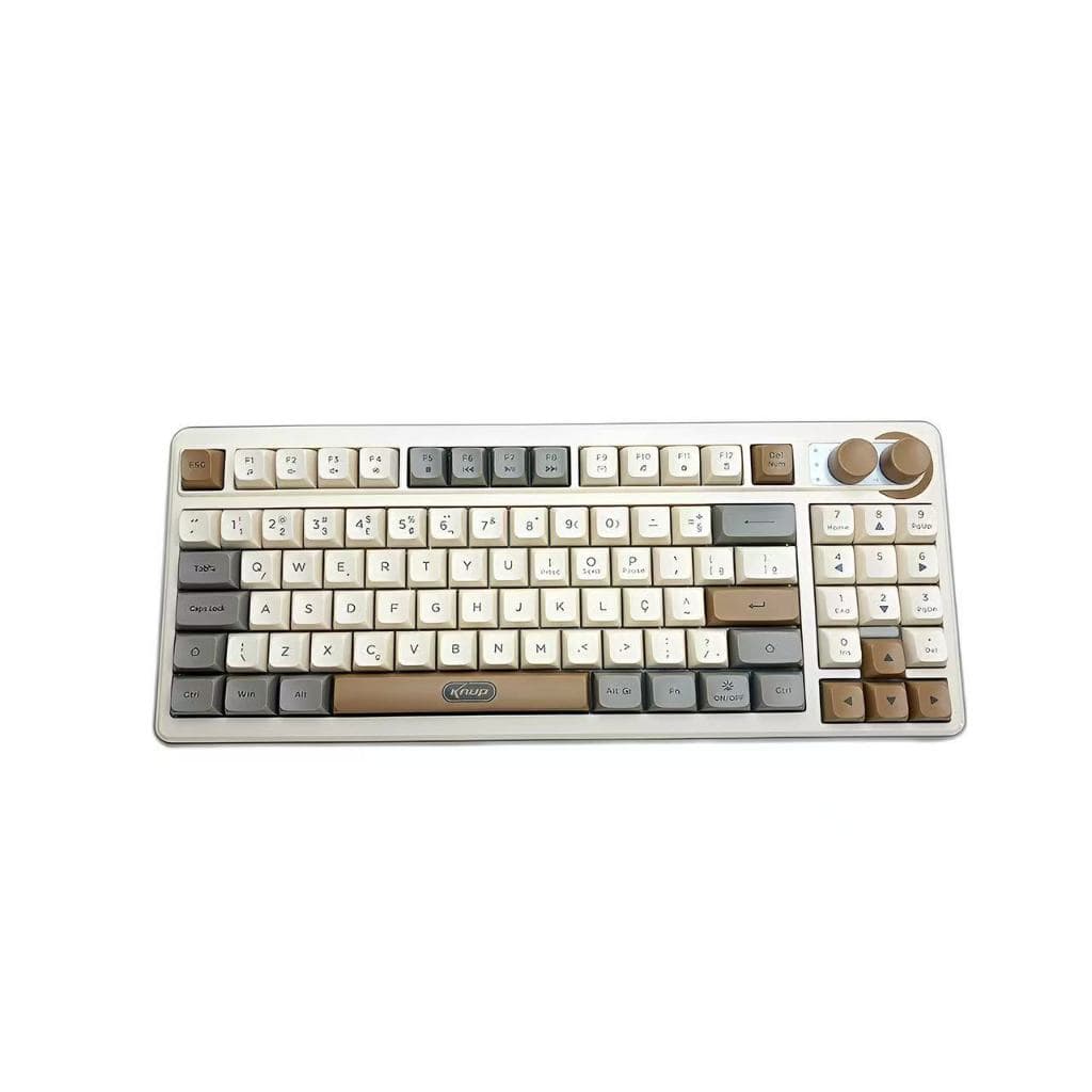 Teclado TKL LightSync Gamer RGB Semi-mecânico com fio