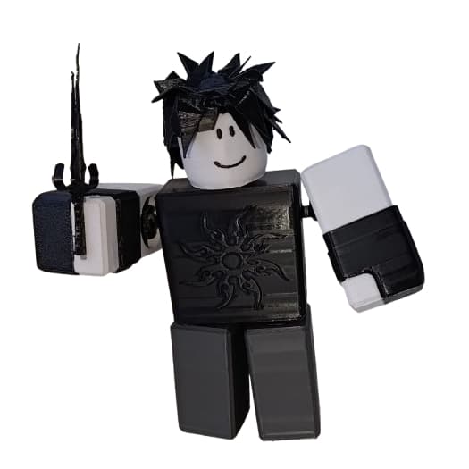 Boneco Two Times Roblox Forsaken Articulado (Impressão 3D)