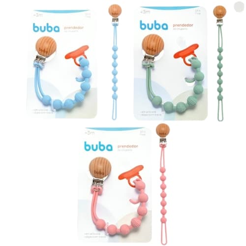 Prendedor De Chupeta Para Bebê Em Silicone |Prendedor De Chupeta Infantil Buba | Bico Bebê Mam Nuk