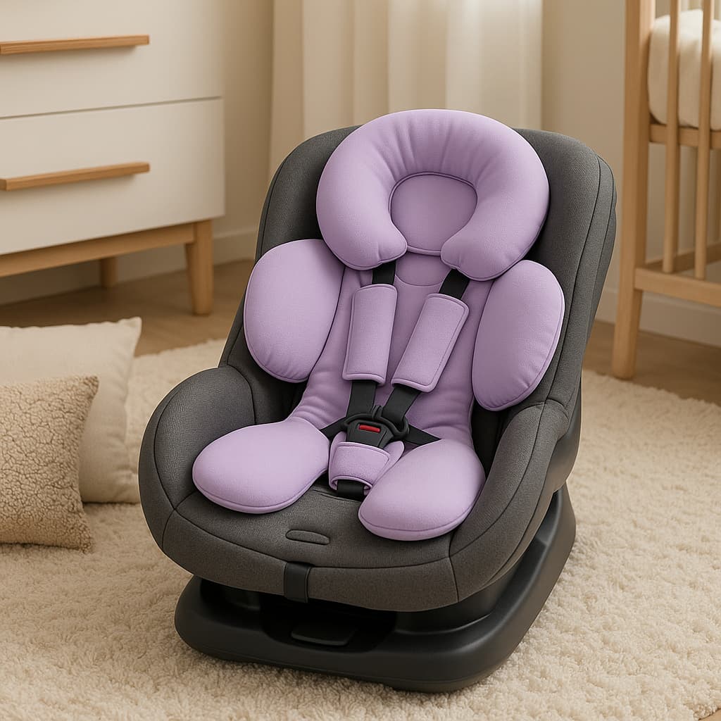 Almofada Para Bebe Conforto e Carrinho -Lisa Várias Cores