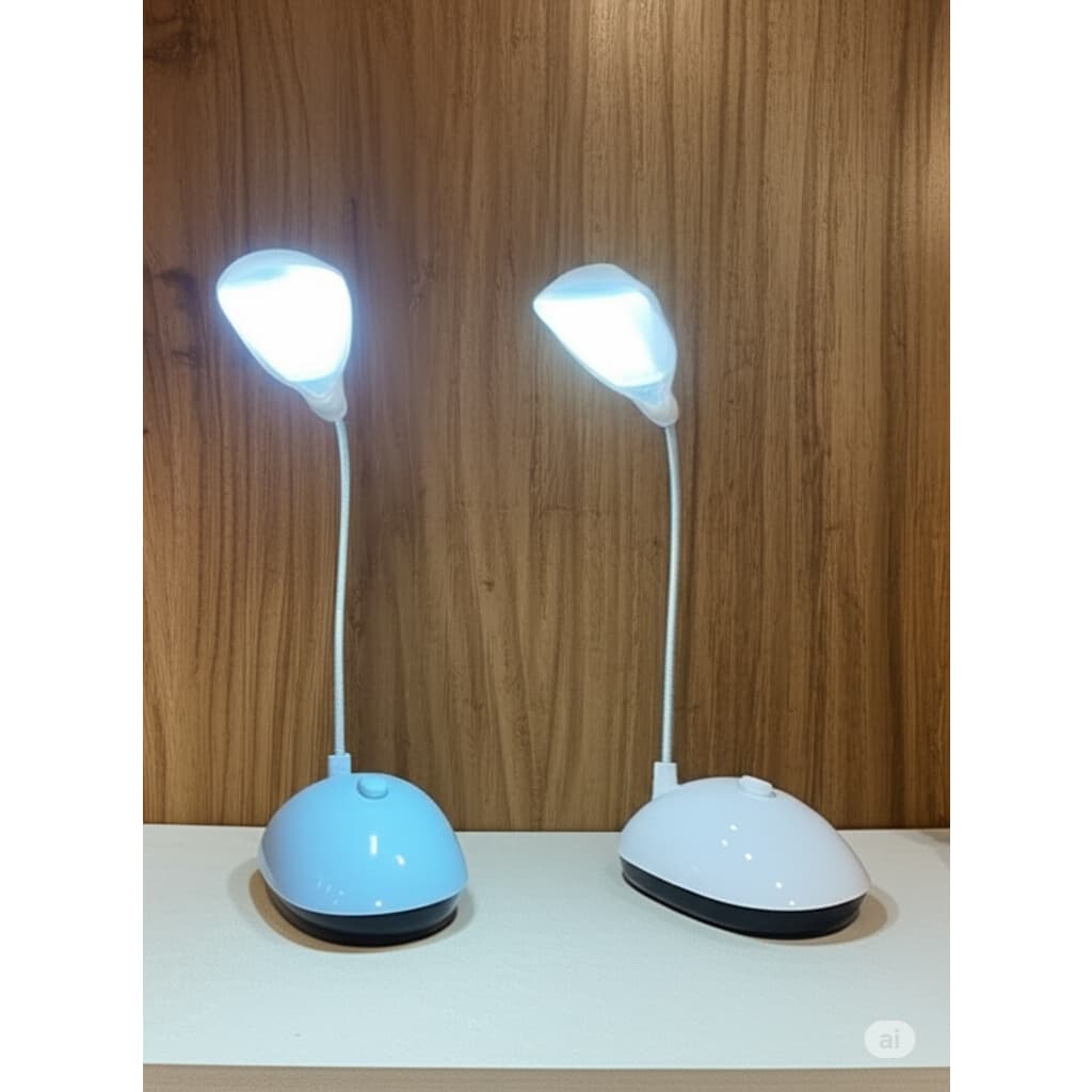 Luminária de mesa Led Flexivel Abajr Luz Suave Led Luminária De Mesa Led Flexível Portátil A Pilha Cores