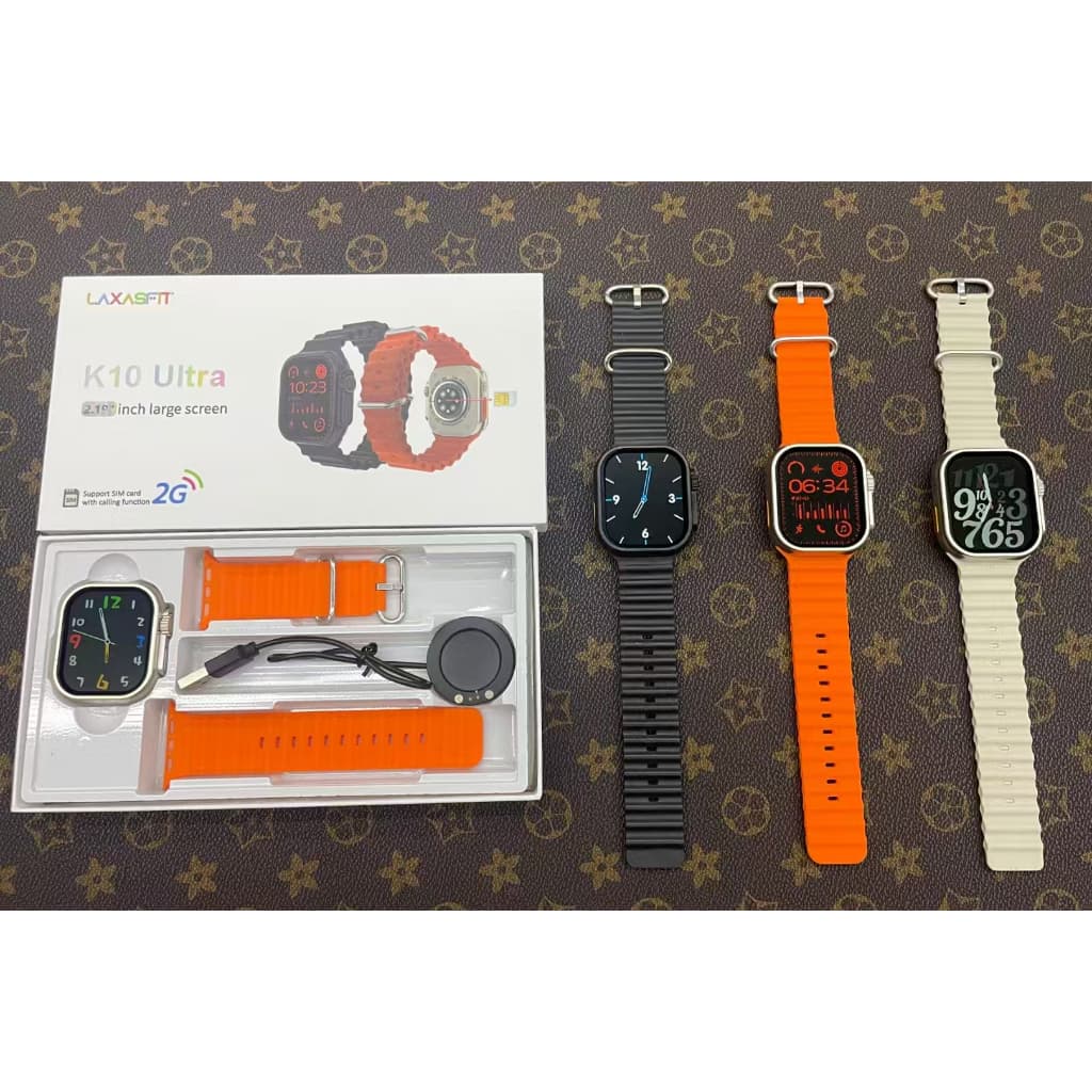 2026 K10 ULTRA SIM chamar IWO Série 10 Novo Smartwatch ultra 3 Relógio Inteligente 10