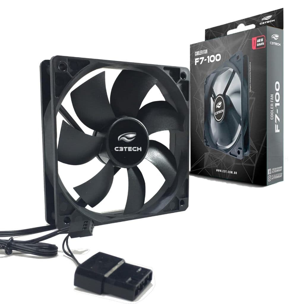 Cooler Fan 12cm Dark Force Pc Gabinete Gamer Preto