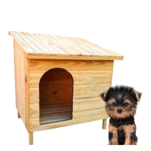 Casa Casinha N2 Cachorro Porte Pequeno Madeira Pinus Modelo Edicula Promoção Casinhas de Madeira N2