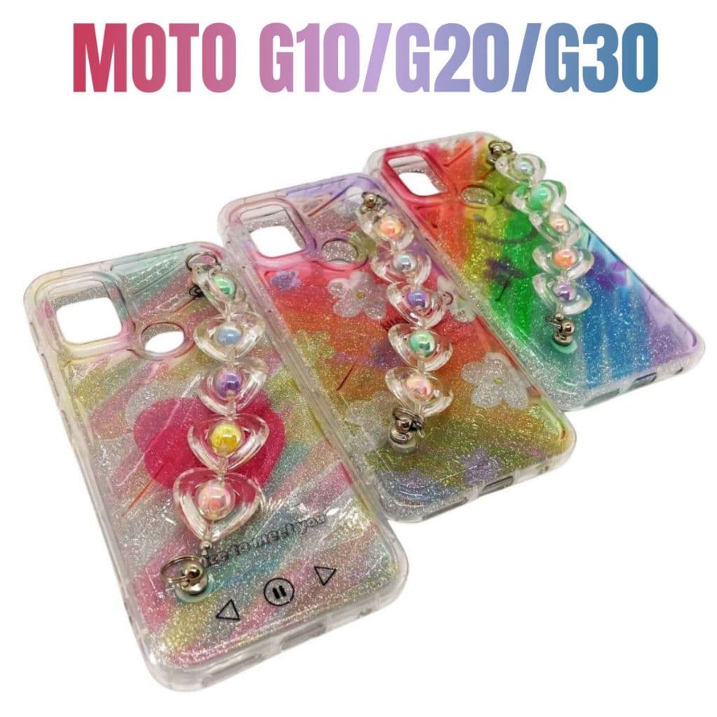 Capa Capinha de celular compatível com Moto G10, G20 e G30 Salva Celular Bow
