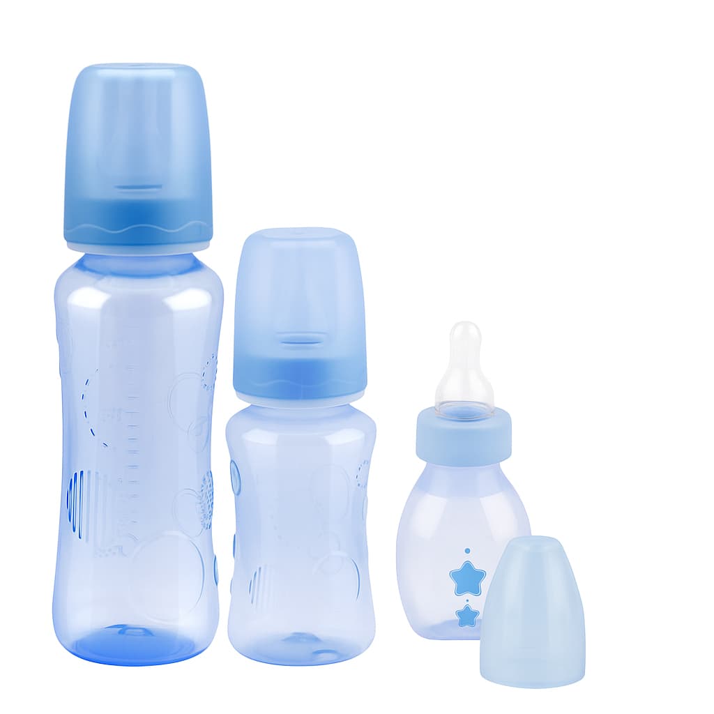 Kit Mamadeiras Para Bebê 240ml 140ml 60ml