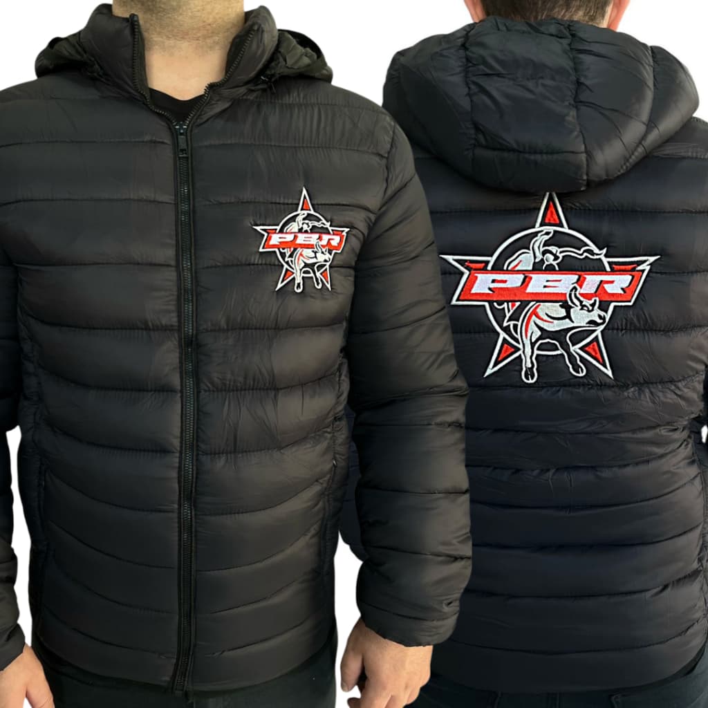 Jaqueta Bobojaco Acolchoado Unissex Pbr Estilo Country Peão Rodeio JM04
