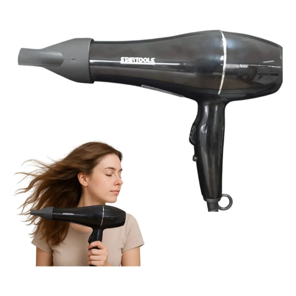 Secador De Cabelo Profissional 1800w Cabeleireiro Íons