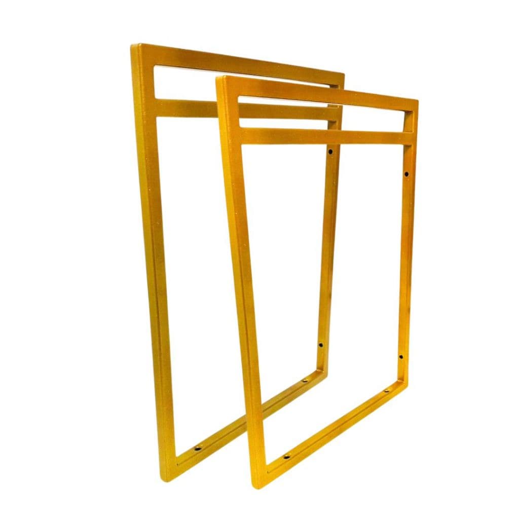 Kit 2 Suportes para Prateleira 30cm Profundidade Estilo Industrial Metalon Parede Decoração