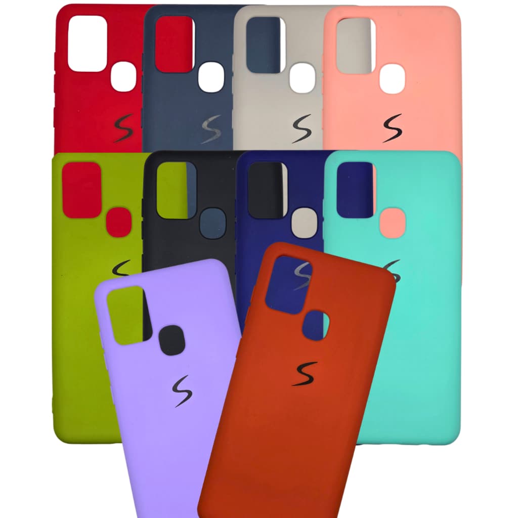 Capa de Celular Silicone CSGA21S Capinha Case Protetora Segura Samsung Galaxy A21s Cores Diversas