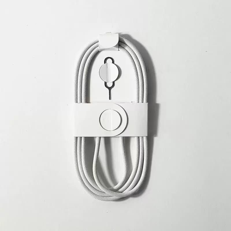 Cabo PD USB-C De 60W Para Apple iPhone 16 Pro Max Carregamento Rápido Tipo Acessórios De Tecelagem
